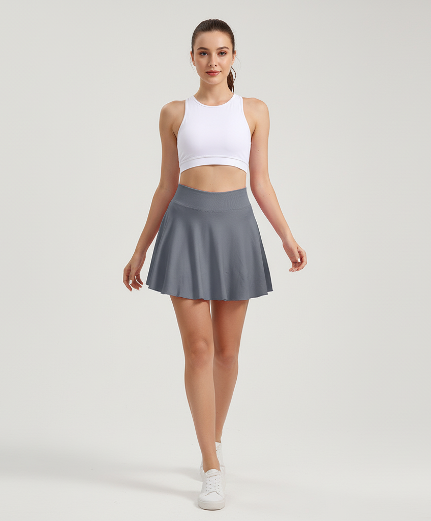 Athletic Pleated Skirt – Women’s Tennis, Badminton, and Yoga Activewear Skirt