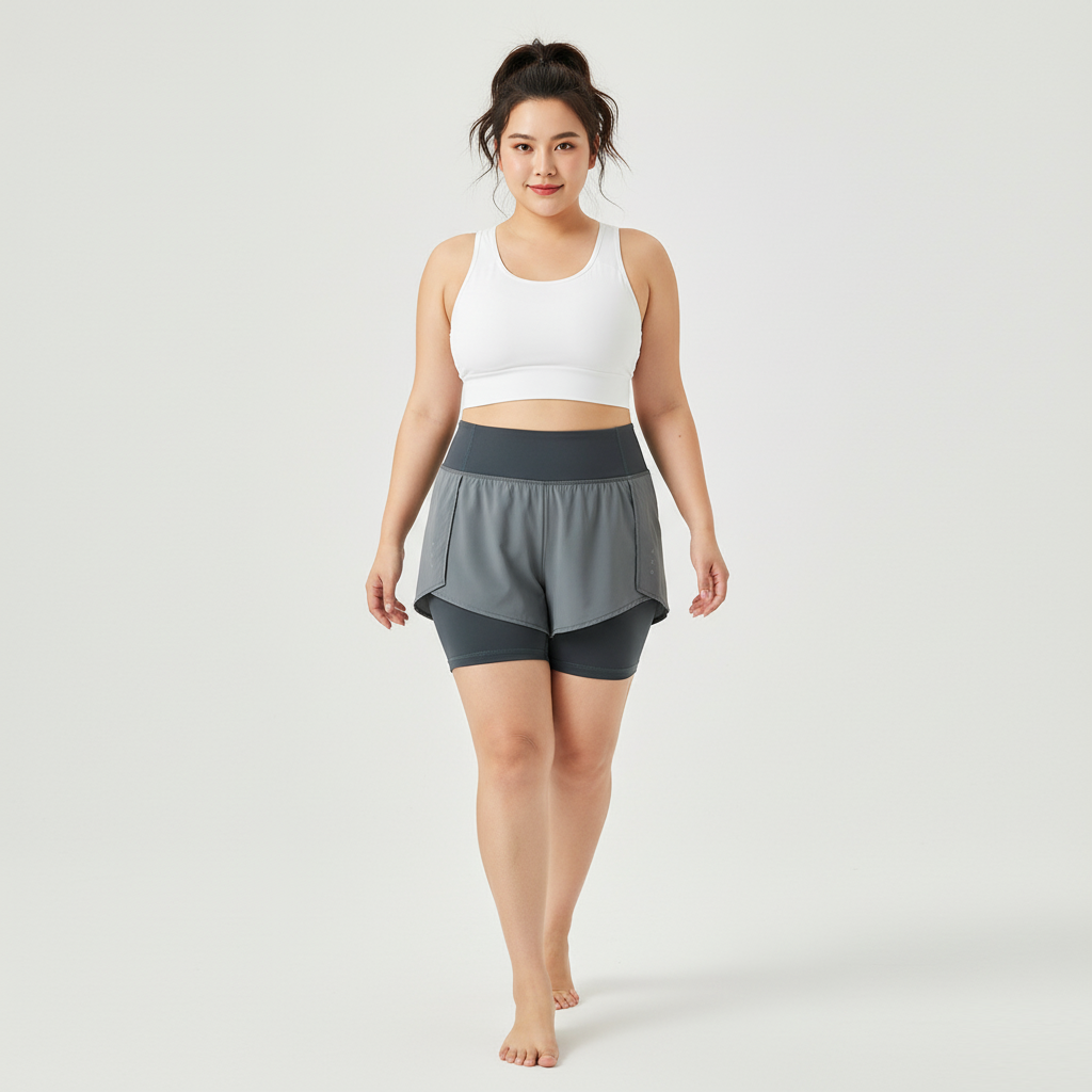 Breathable Sports Shorts with Side Pocket – Summer Fitness & Training