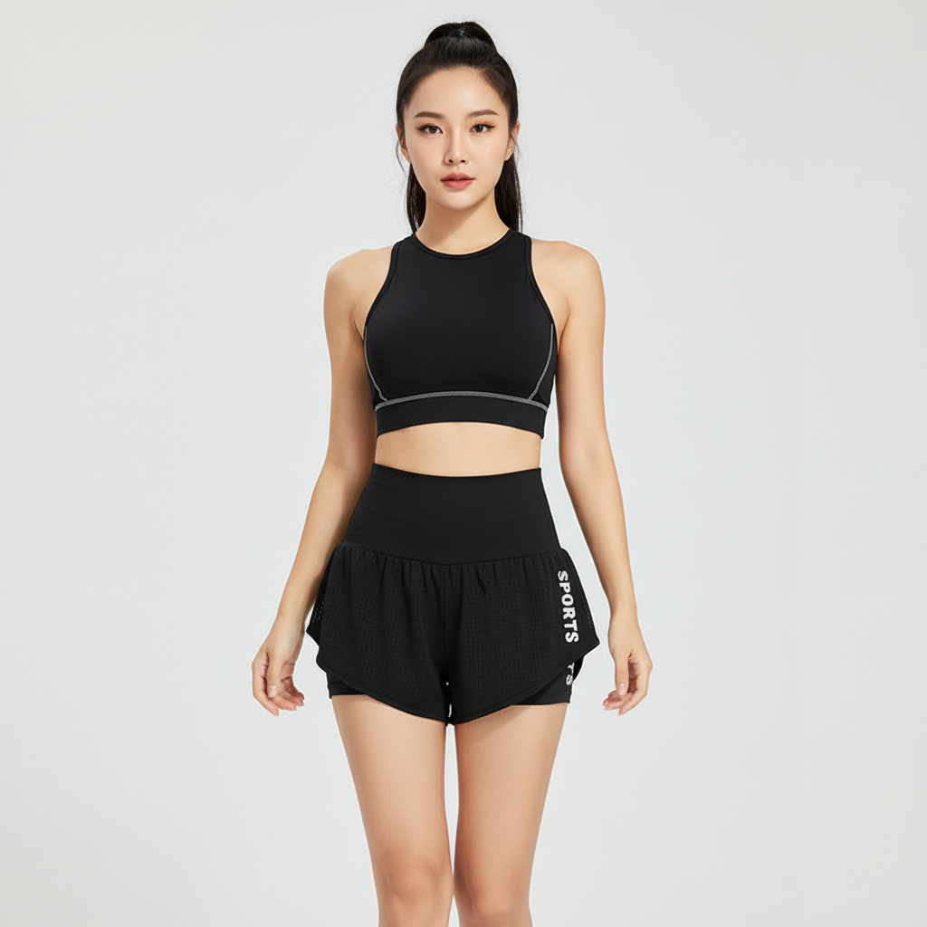 Lightweight Training Shorts – High Waist Sports Shorts