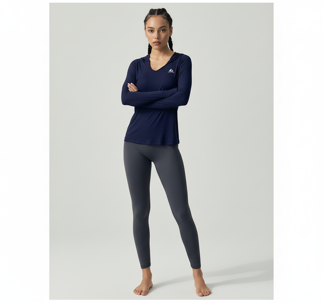 Women’s Yoga Hoodie – Lightweight Sports Pullover