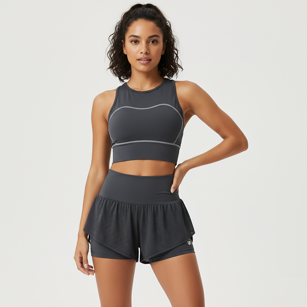 Lightweight Training Shorts – High Waist Sports Shorts