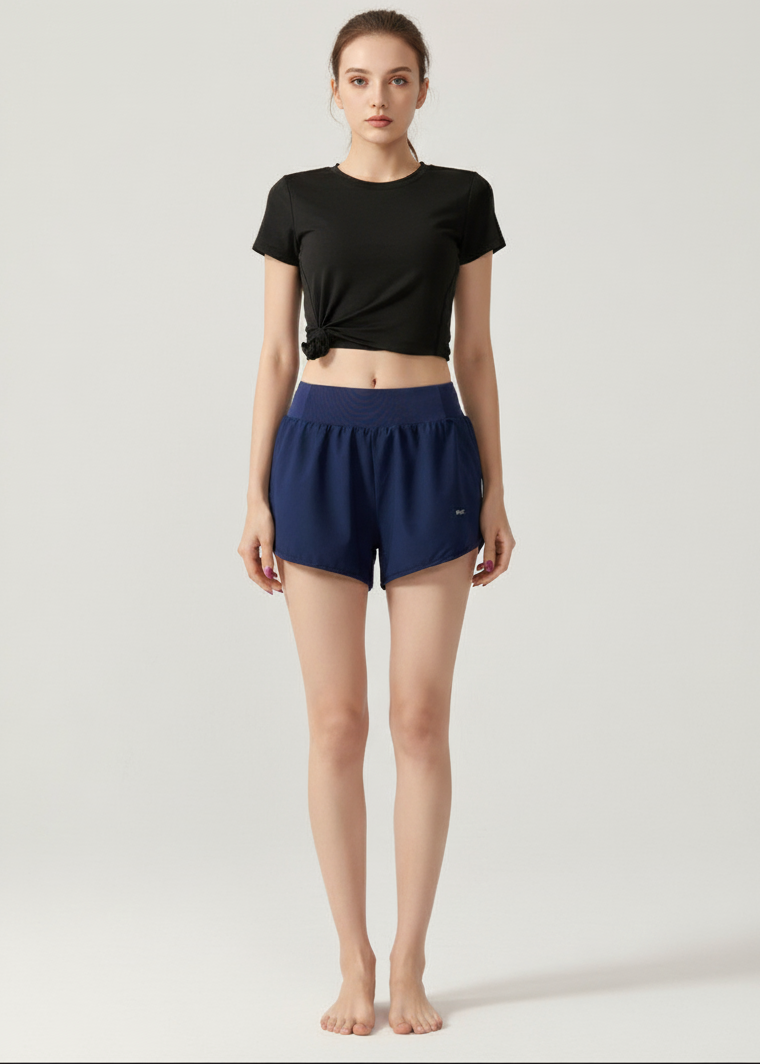 Lightweight Casual Sports Shorts for Women – Quick Dry & Breathable