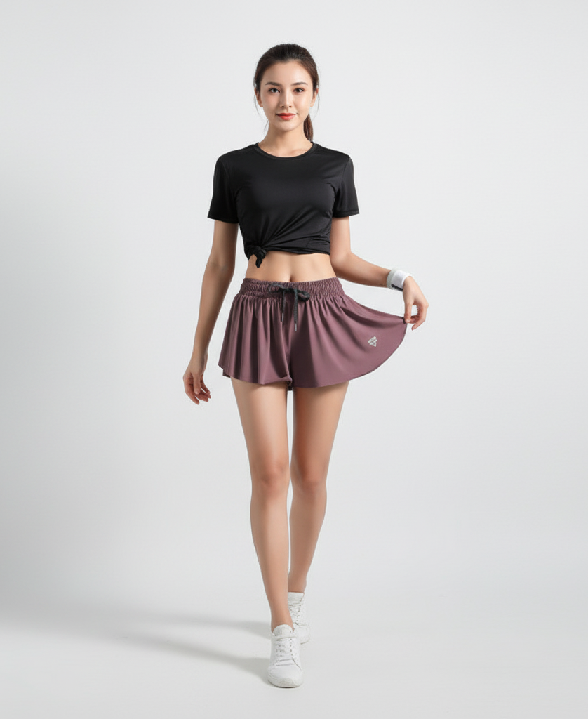 Quick-Dry Fitness Running Shorts – Anti-Light Training Shorts