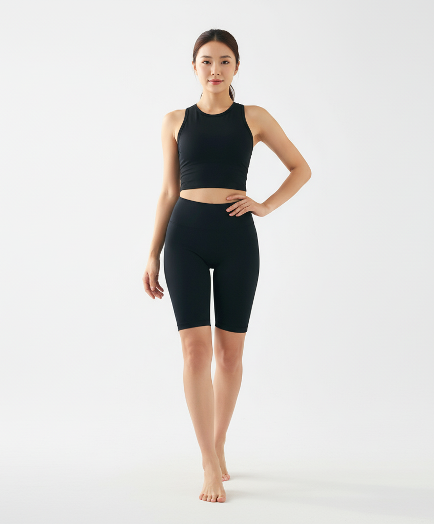 Athletic Biker Leggings – High Waist Sports & Yoga Shorts