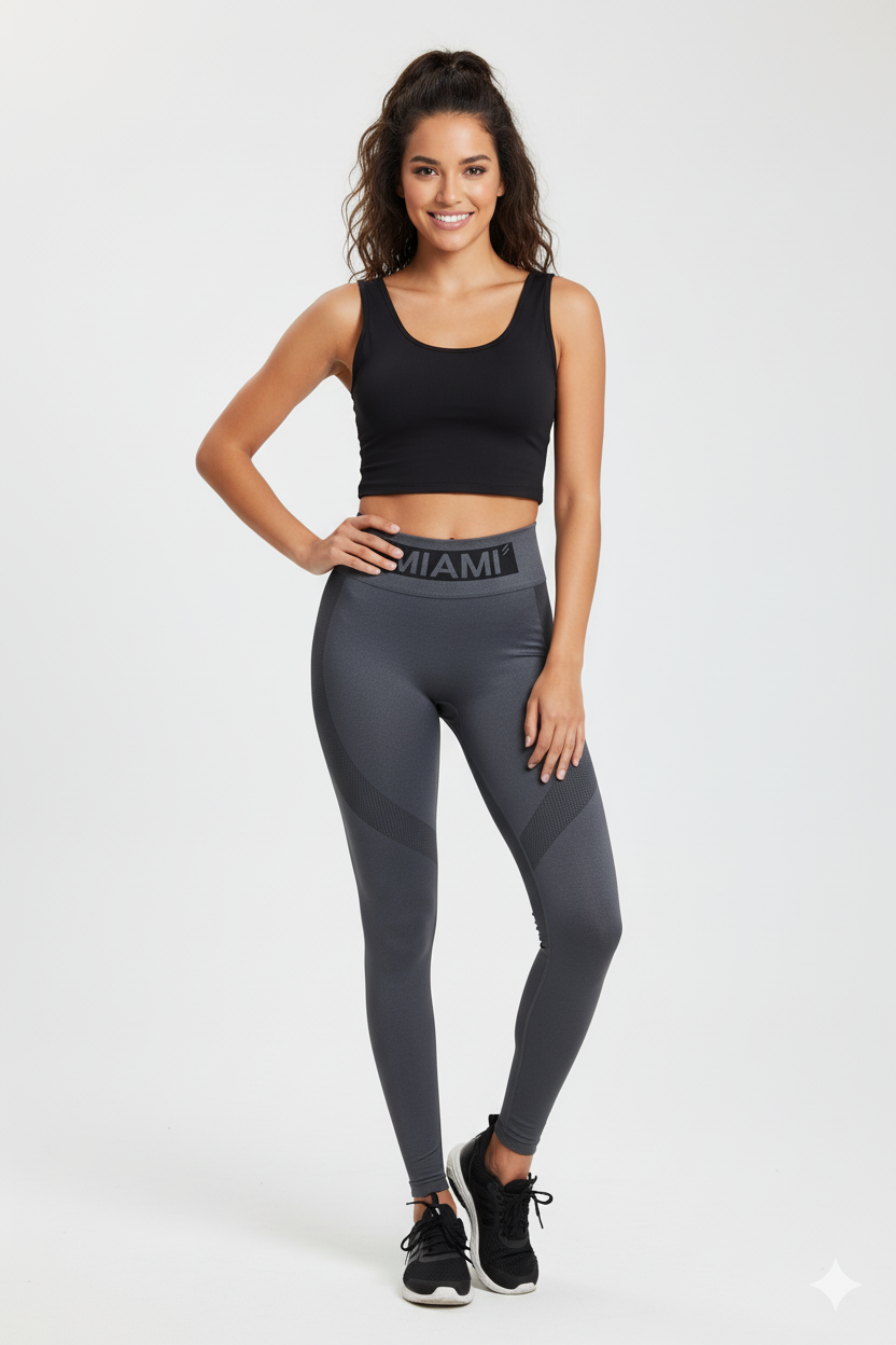 Butt-Lift Seamless Leggings – Women’s High-Waist Tummy Control Gym Pants
