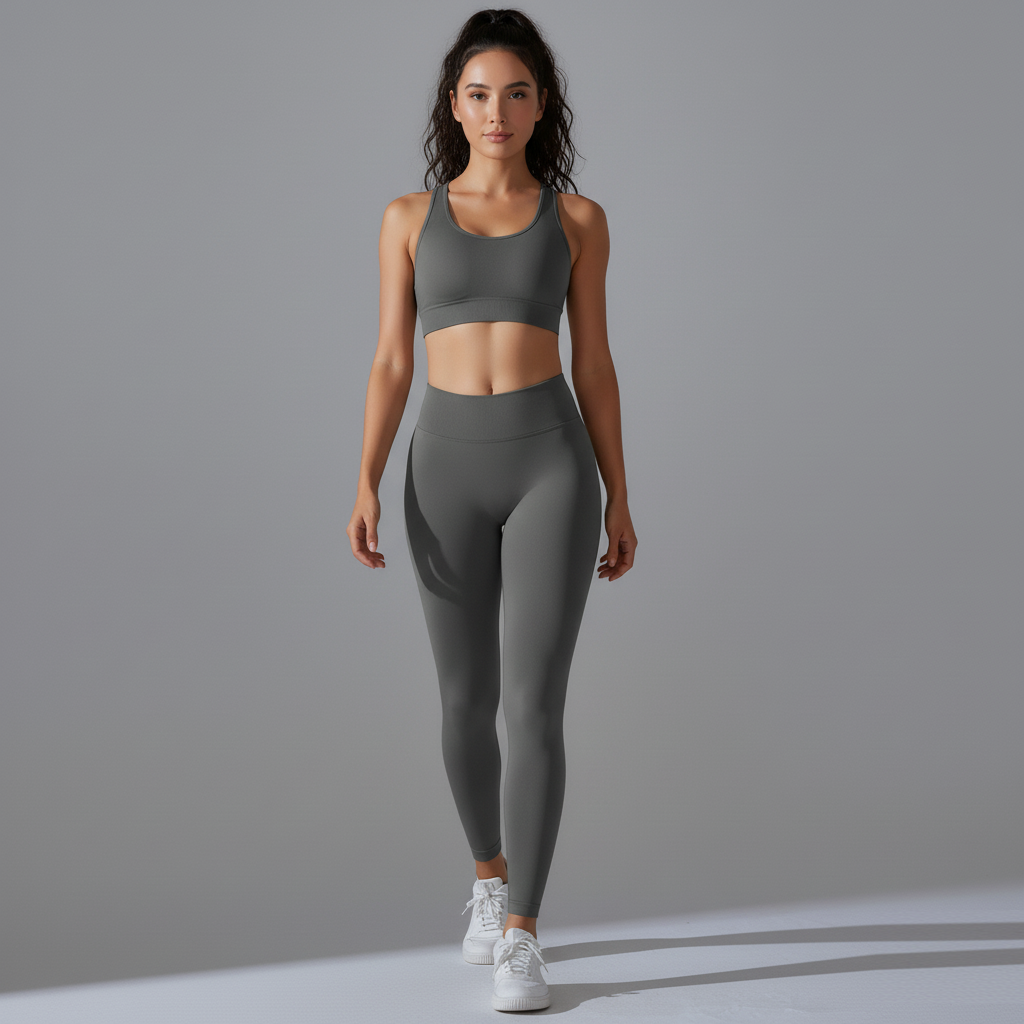 Sculpt & Shape Leggings – Seamless Tummy Control Workout Pants