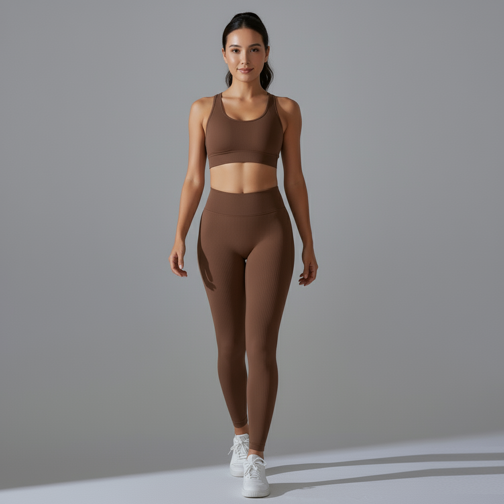 Sculpt & Shape Leggings – Seamless Tummy Control Workout Pants