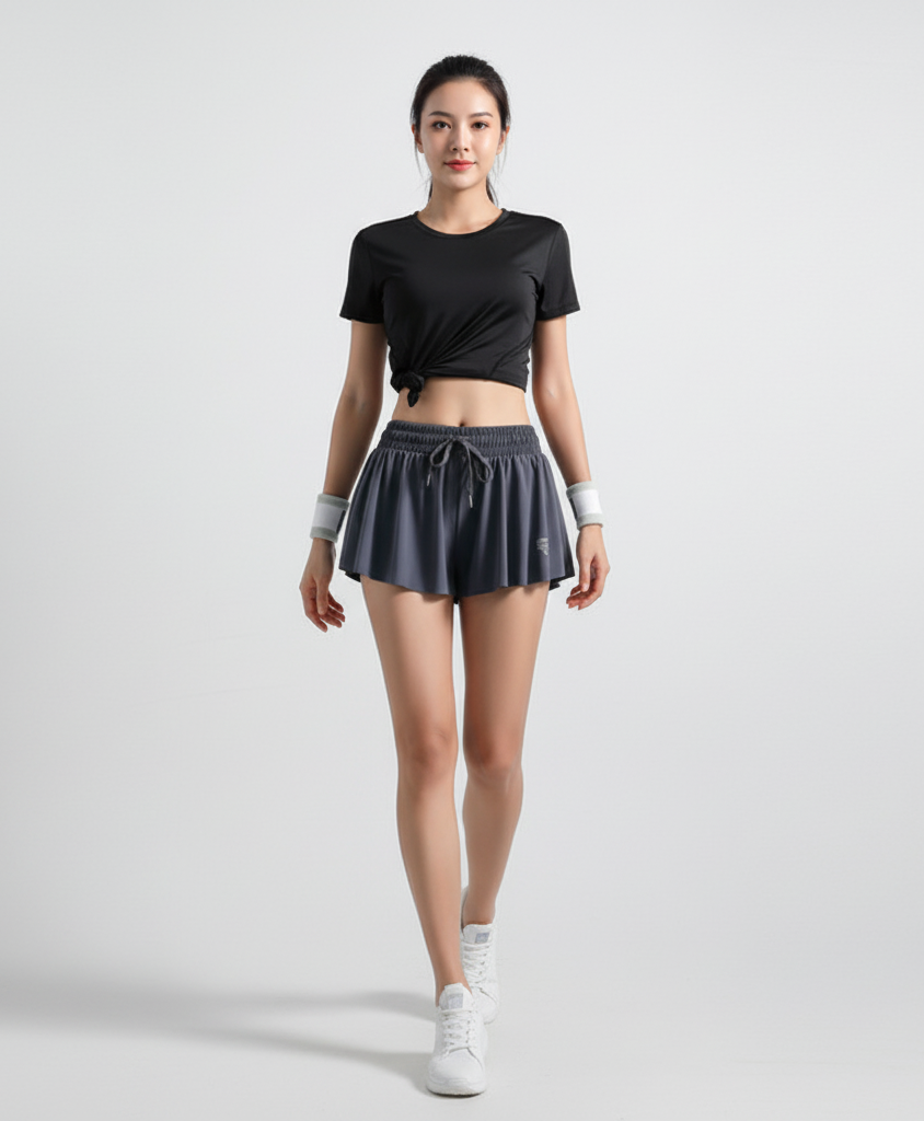Quick-Dry Fitness Running Shorts – Anti-Light Training Shorts