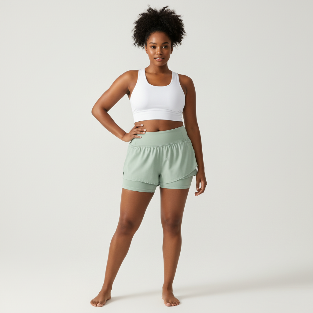 Breathable Sports Shorts with Side Pocket – Summer Fitness & Training