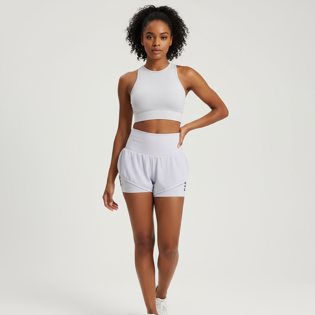 Lightweight Training Shorts – High Waist Sports Shorts