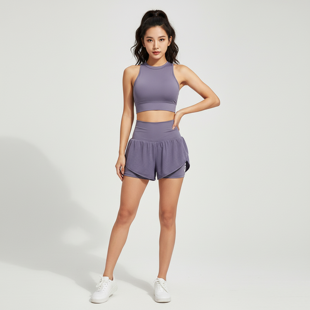 Lightweight Training Shorts – High Waist Sports Shorts