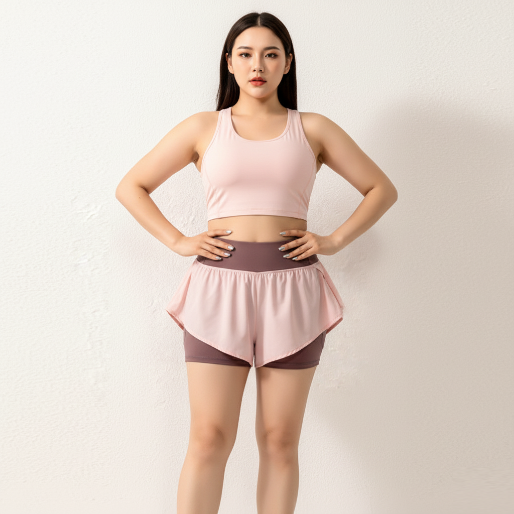 Breathable Sports Shorts with Side Pocket – Summer Fitness & Training