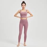 Women’s Sports Bra Crop Top – Padded Yoga Tank