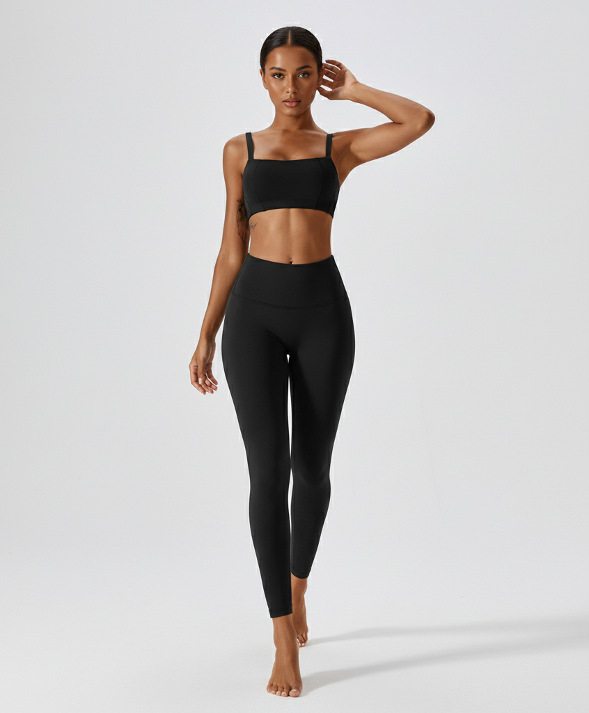 Women’s Quick-Dry Sports Bra – Slim Fit, Adjustable Straps, Running & Yoga Activewear