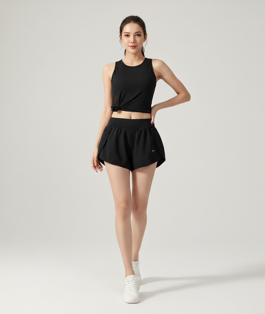 Lightweight Casual Sports Shorts for Women – Quick Dry & Breathable