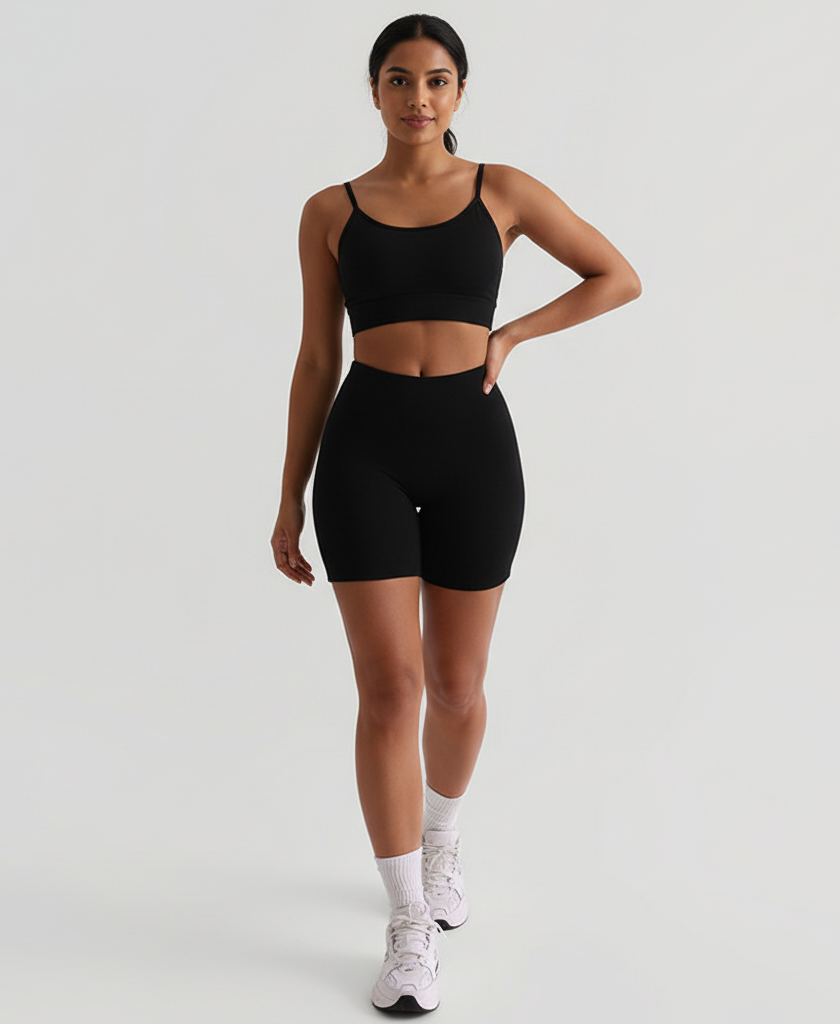 High Waist Bodycon Shorts for Women – Casual & Sporty Style