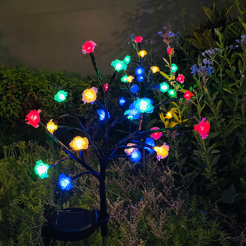 Outdoor Courtyard Solar LED Garden Ground Lamp