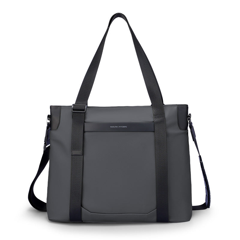 Men's Large Capacity Layered Shoulder Messenger Bag