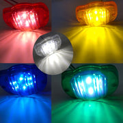 Round Truck Side Light 12v Round Cruise Ship Boat Signal Light 24V