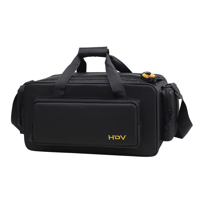 Nylon Shoulder Photography Bag Unisex Slim Solid Color Case