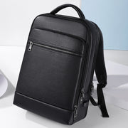 Leather Men's Business Computer Backpack