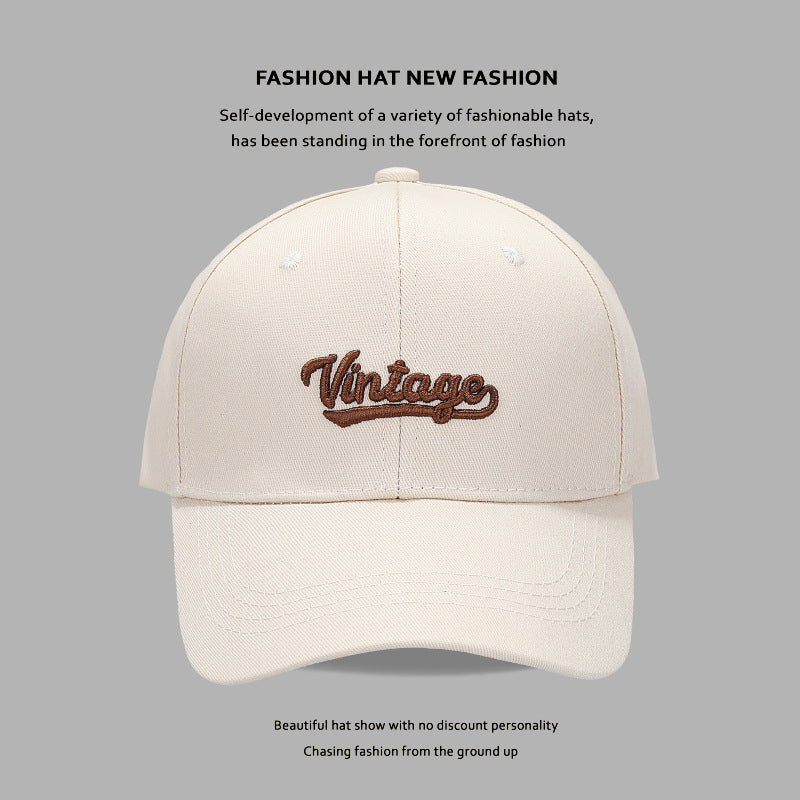 Women's Sun-proof Embroidered Baseball Cap
