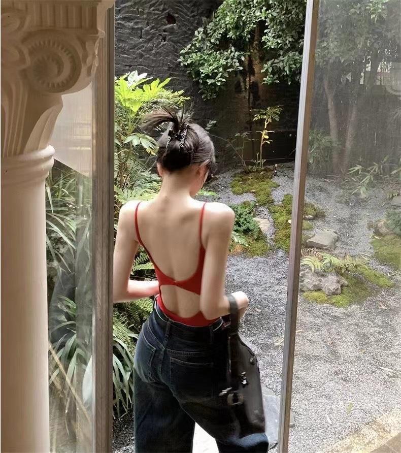 Summer New Padded Strap Vest Women's Inner Wear
