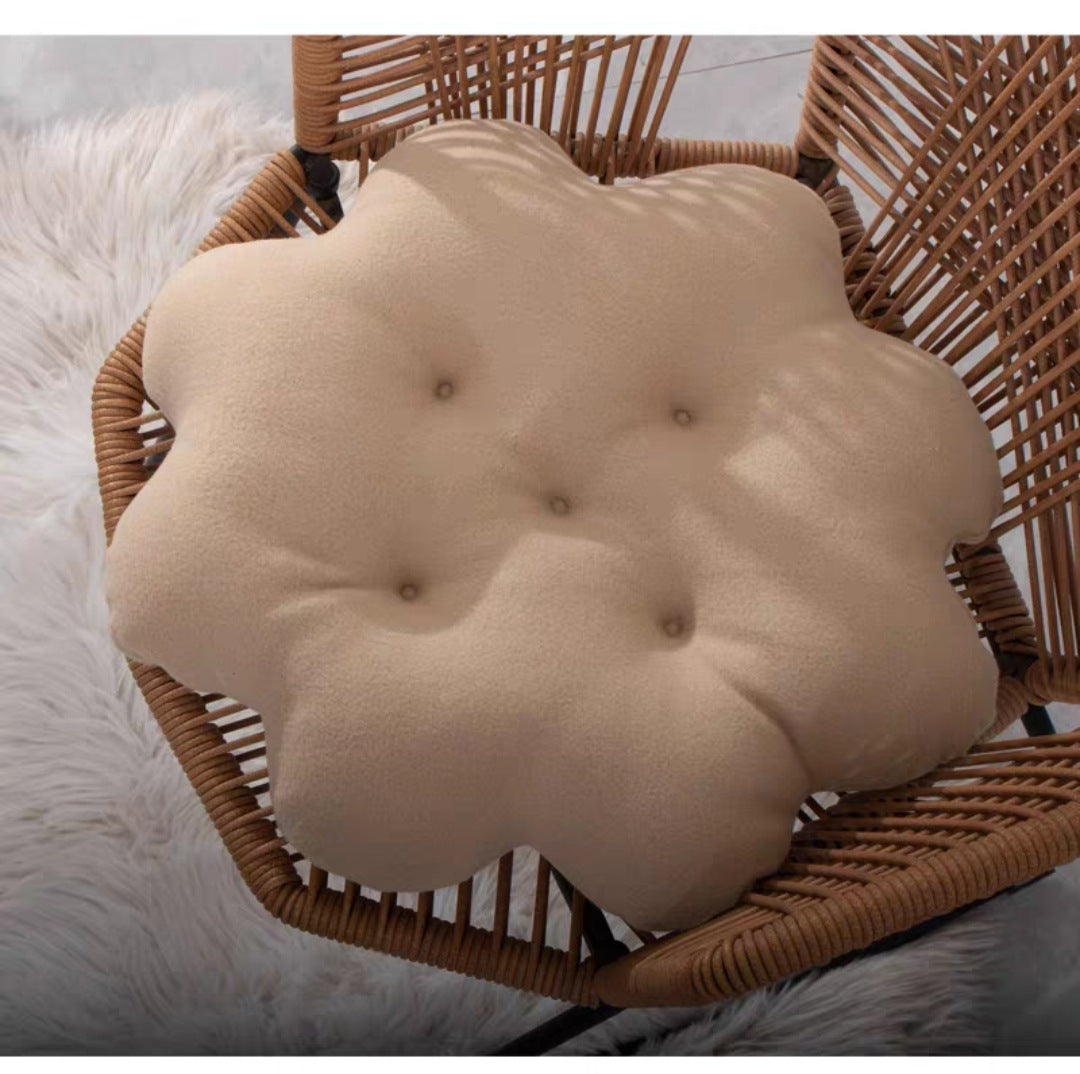 Biscuit Cushion Pu Office Dining Chair Seat Cushion Chair Cushion