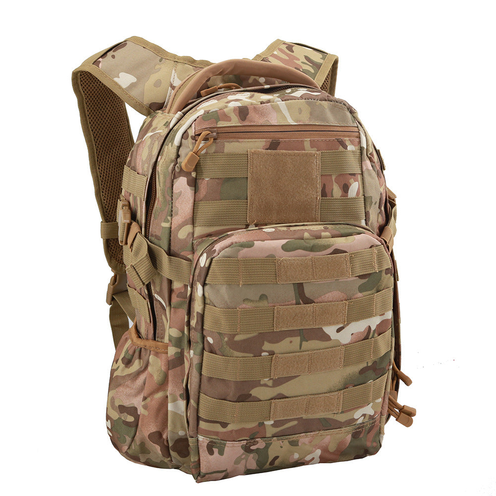 Unisex Tactical Backpack Oxford Fabric Rucksack Solid 20L