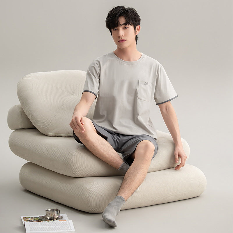 Boys Cotton Pajamas – New Casual Homewear Two-Piece Set