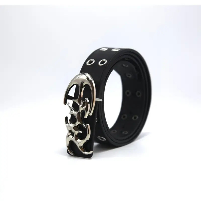 Men's Korean Style Hollow Punk Belt