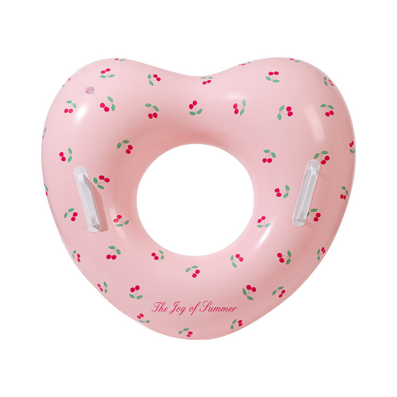 Love Children's Swimming Ring With Handle Sequins