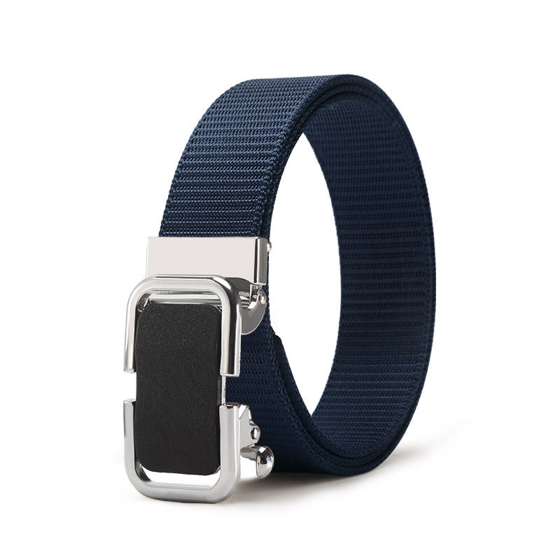 Men's Toothless Nylon Canvas Belt