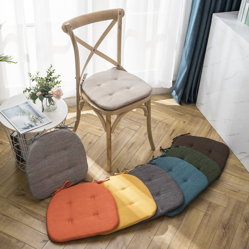 Four Seasons Fabric Four Nails Non-slip Seat Cushion Ins Nordic