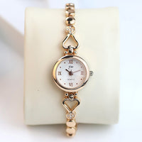 Gold Strap White Plate