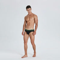 Green Waist Black