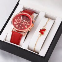 Red And Bracelet