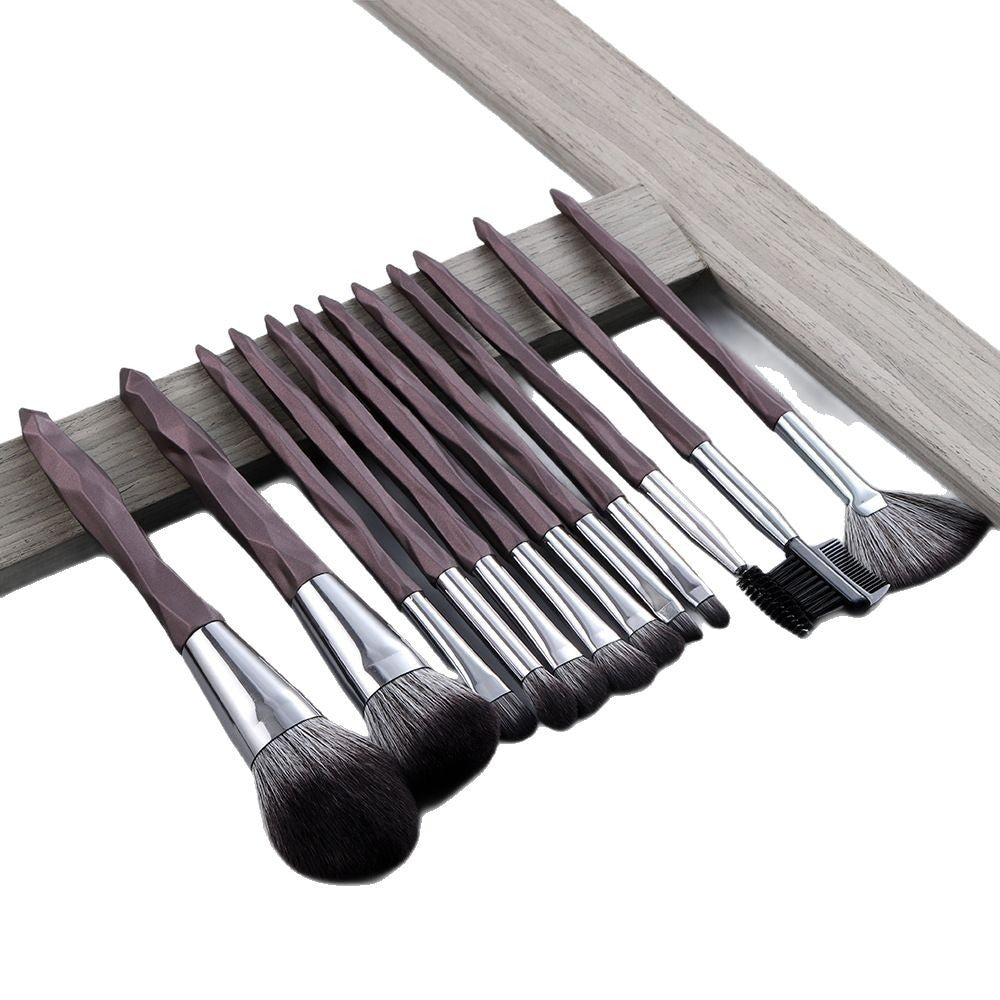 Makeup Brush Set – Nose Shadow, Wool Blush & Foundation Brushes Full Kit