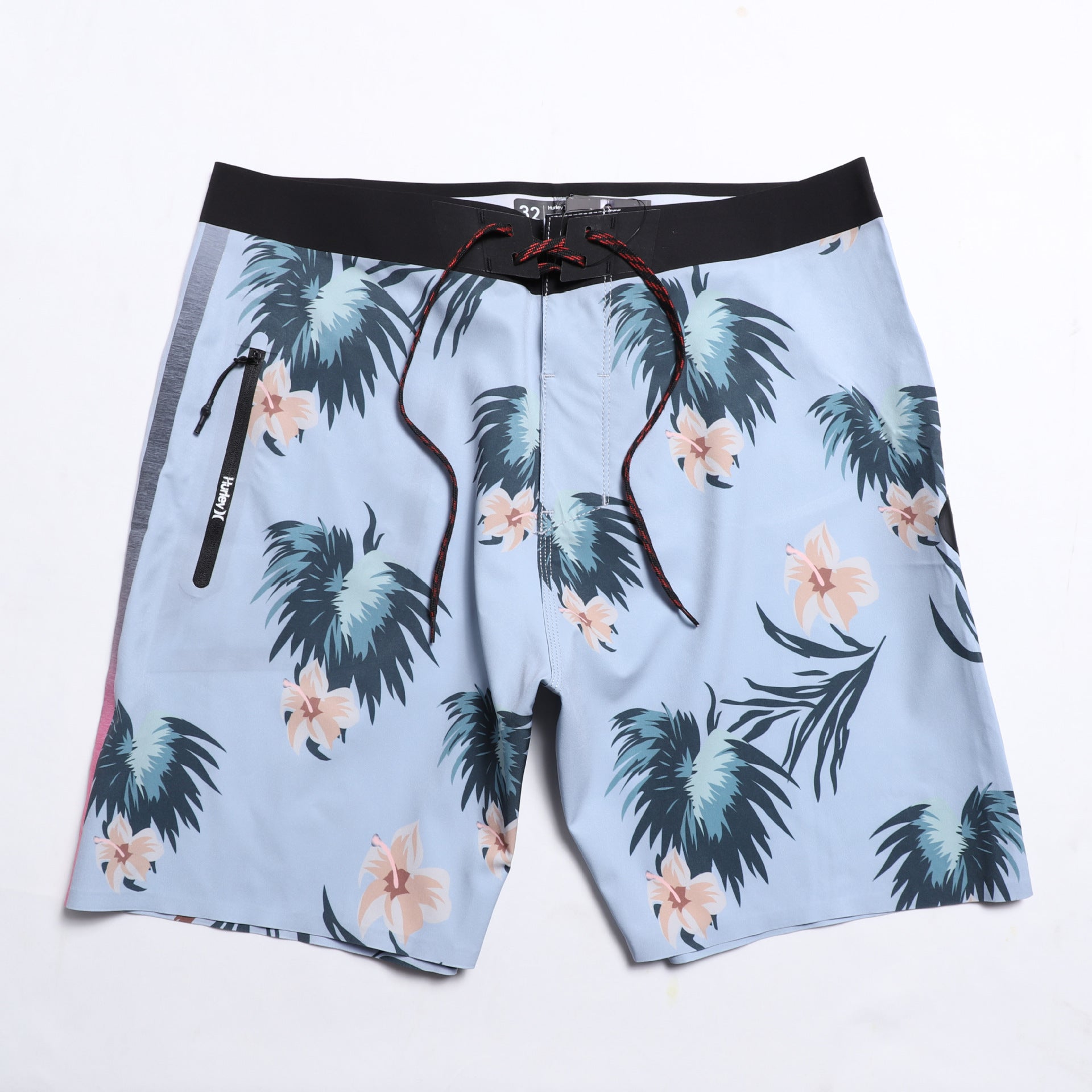 Men's Korean High Waist Wide Leg Relaxed Fit Polyester Pants