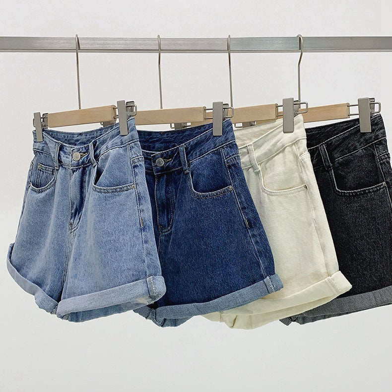 Denim Shorts for Women – Summer Cutoffs, Comfy Stretch, Casual Fit