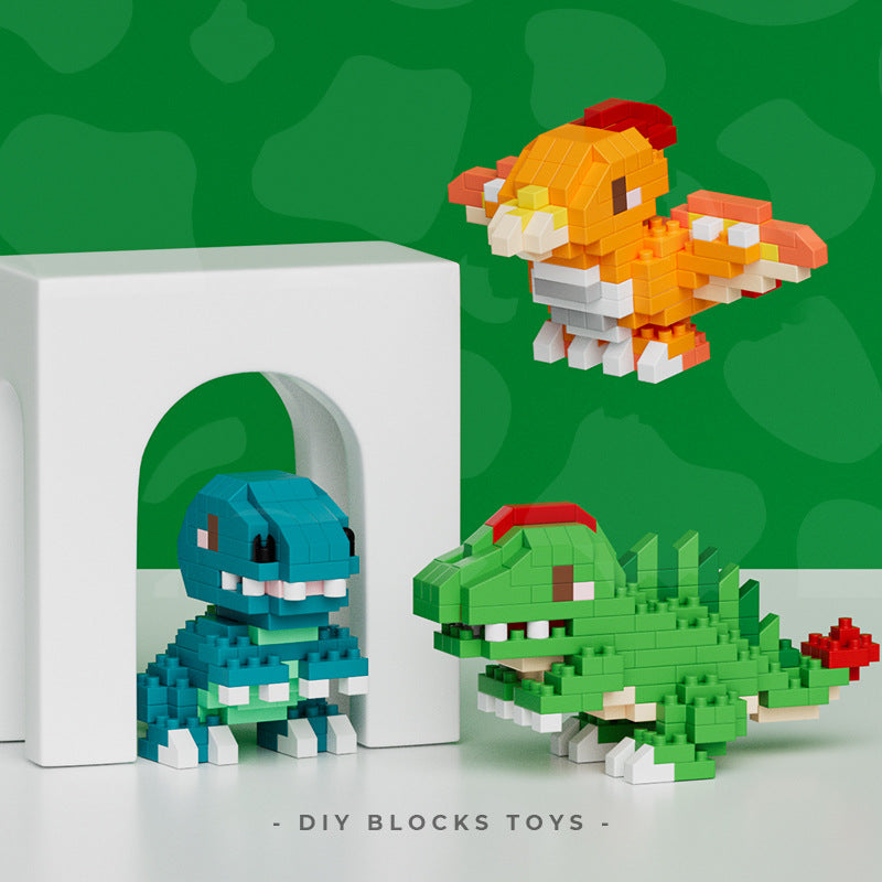 Micro-particle Assembling And Inserting Building Blocks Diy Creative Leisure Toys