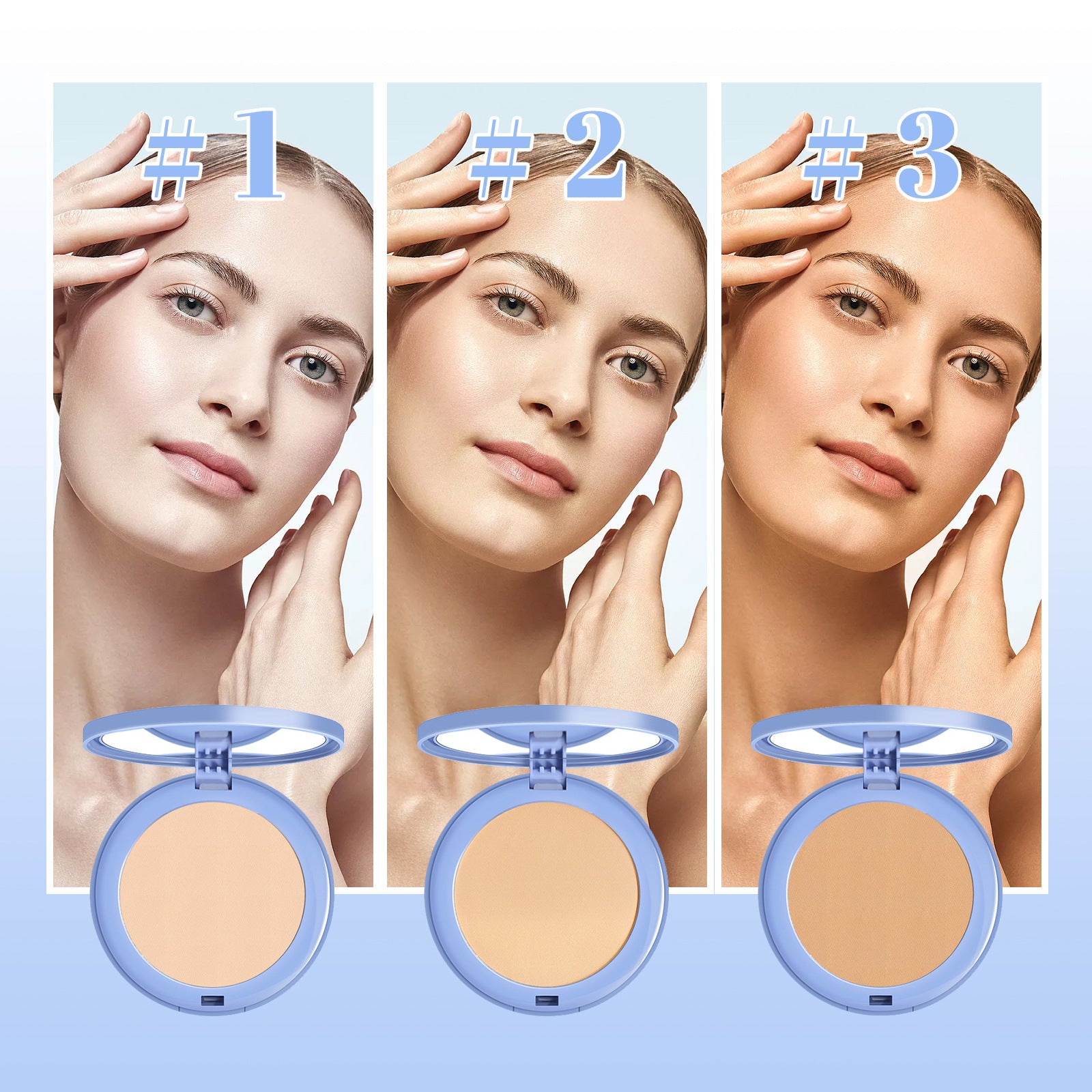 Not Easy To Makeup Flawless Long-lasting Natural Finishing Powder