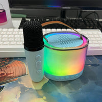 Blue Single Microphone
