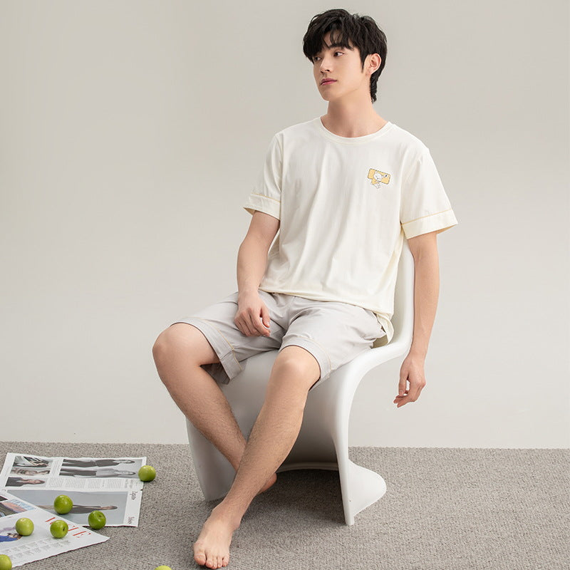 Boys Cotton Pajamas – New Casual Homewear Two-Piece Set