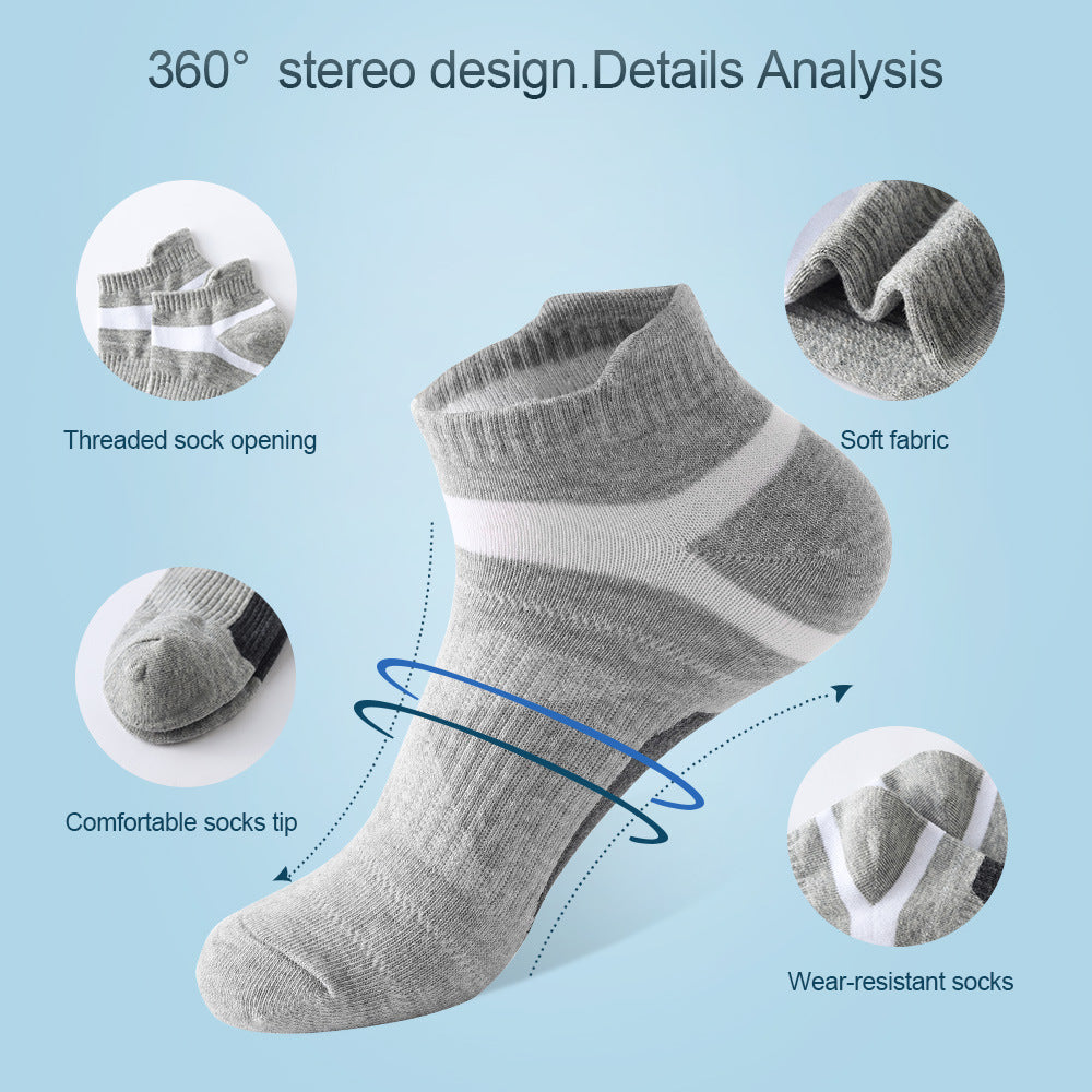 Men's Summer Thin Color Matching Socks