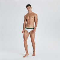 Green Waist White