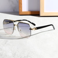 Gold Frame Gray Orange