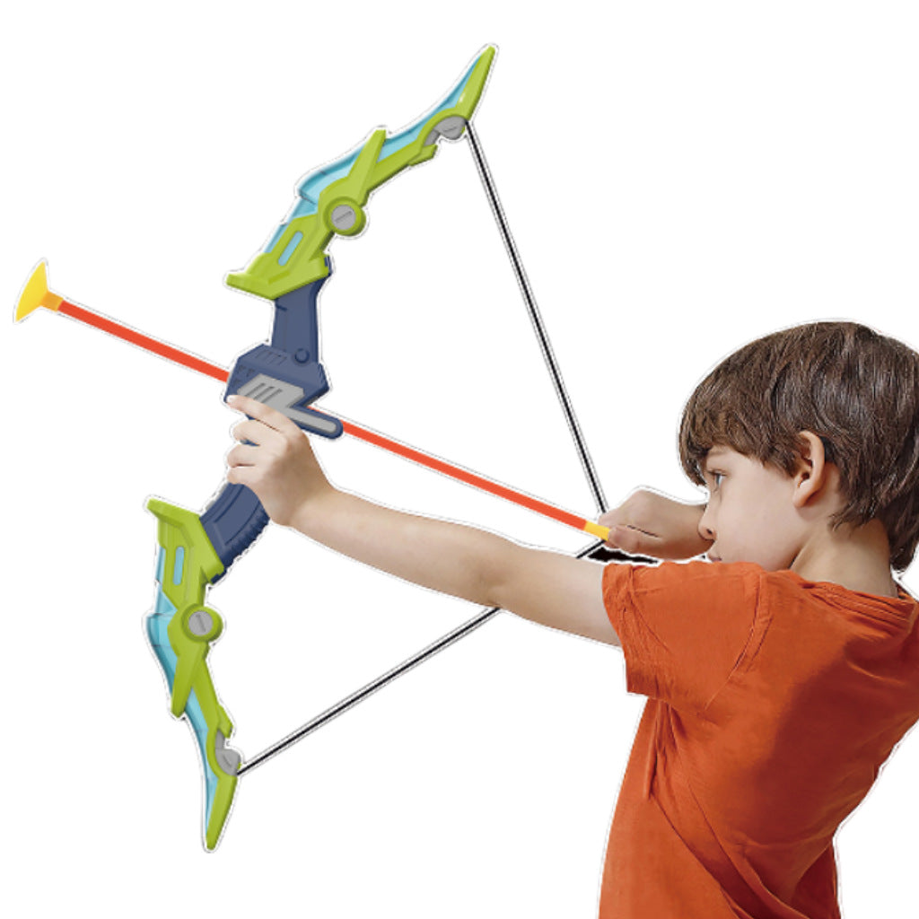 Unisex Kids Bow and Arrow Set ABS Plastic Sporty Outdoor