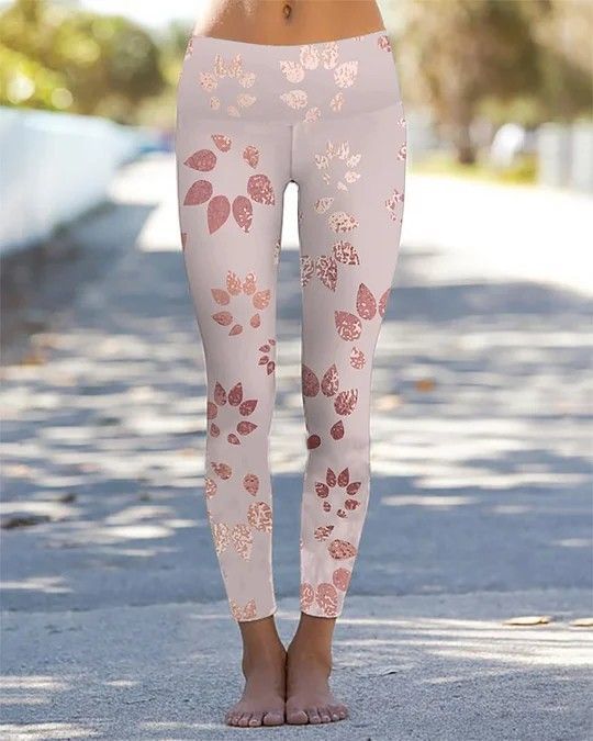 Women’s 3D Pattern Loose Yoga Pants – Temperament Commute Style