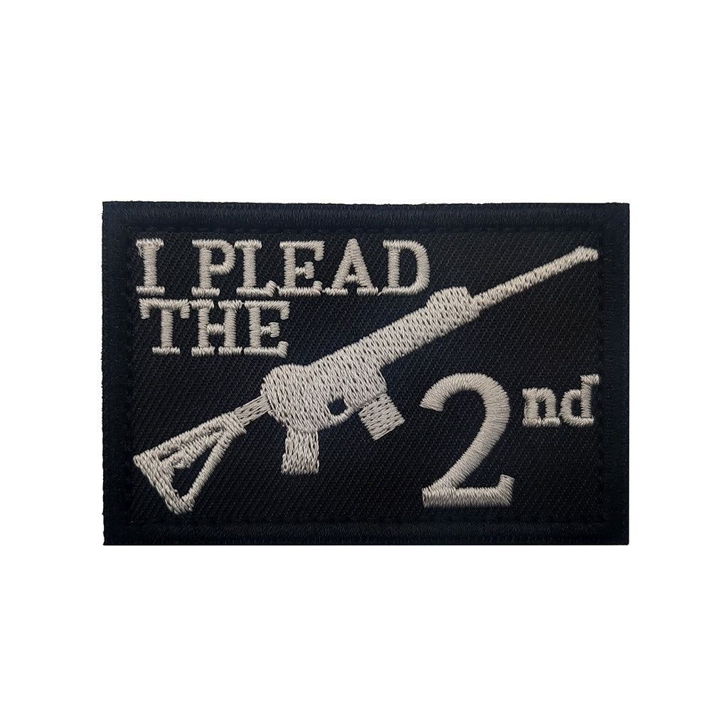 Square & Round Double-Sided Velcro Armband – Embroidered Cloth Stickers